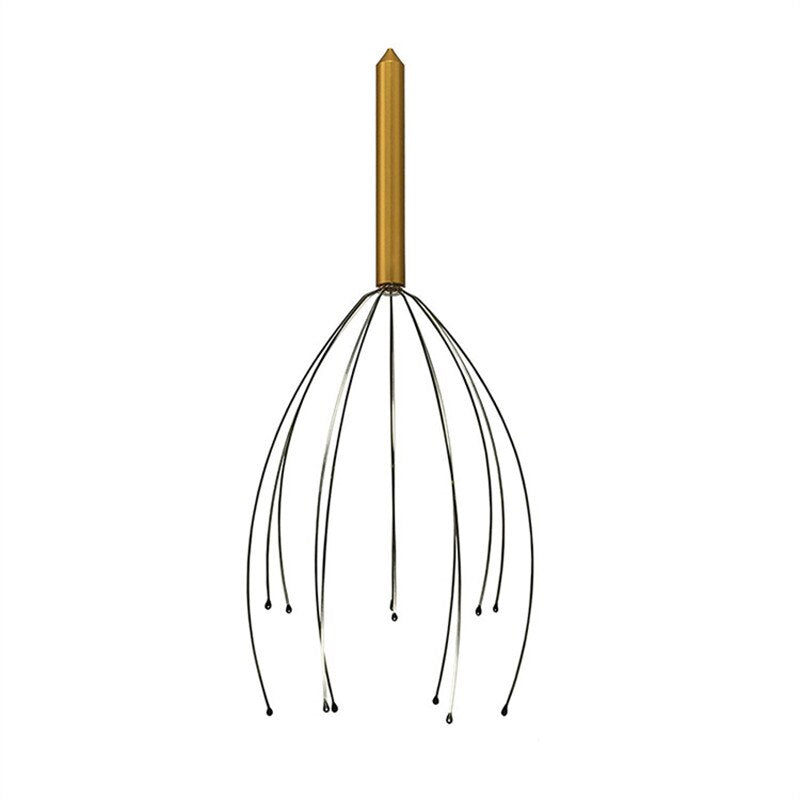 1pc Hand Held Scalp Head Massager
