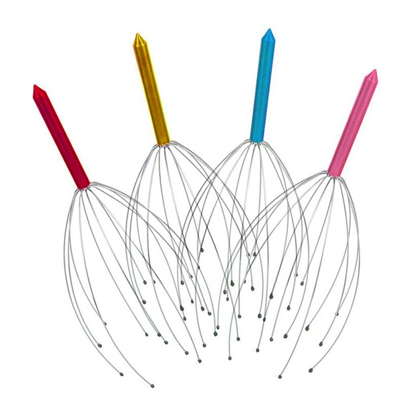 1pc Hand Held Scalp Head Massager