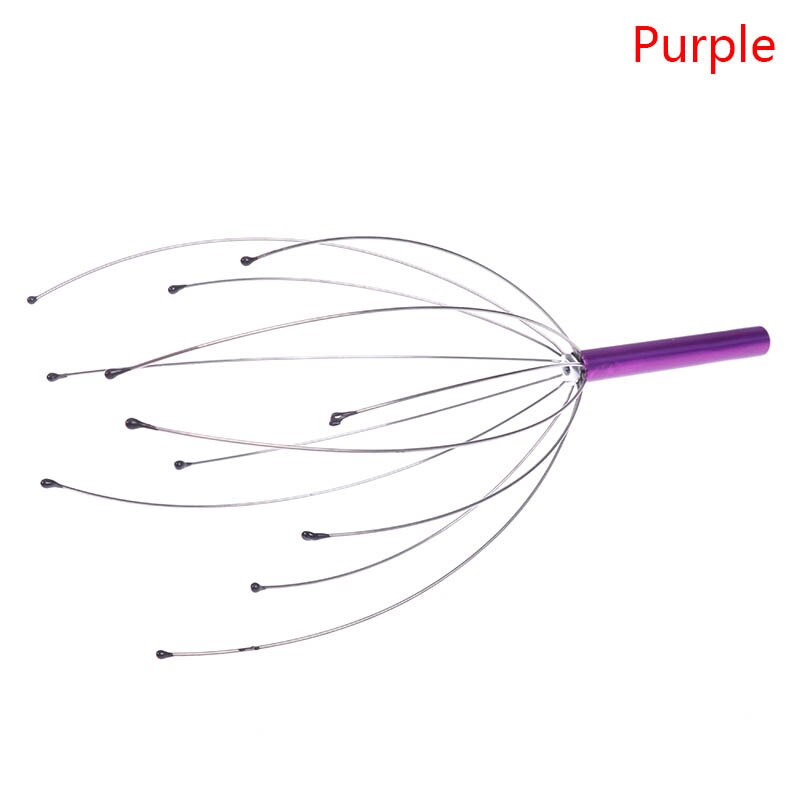 1pc Hand Held Scalp Head Massager