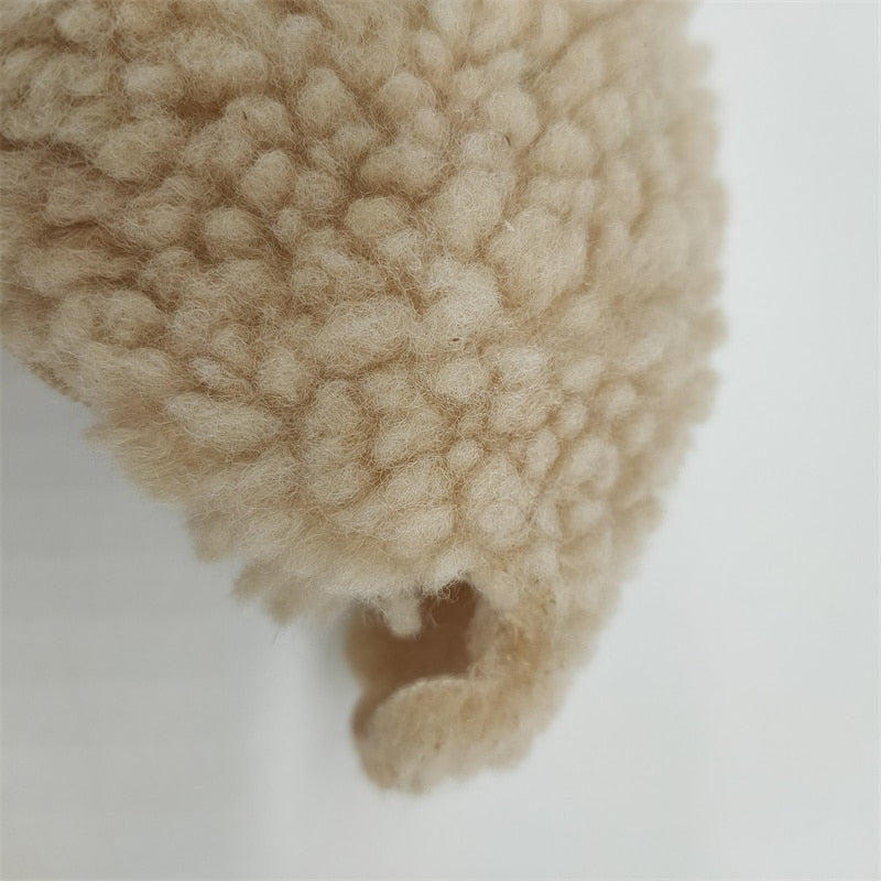 16cm Cute Shaved Alpaca Plush Toy