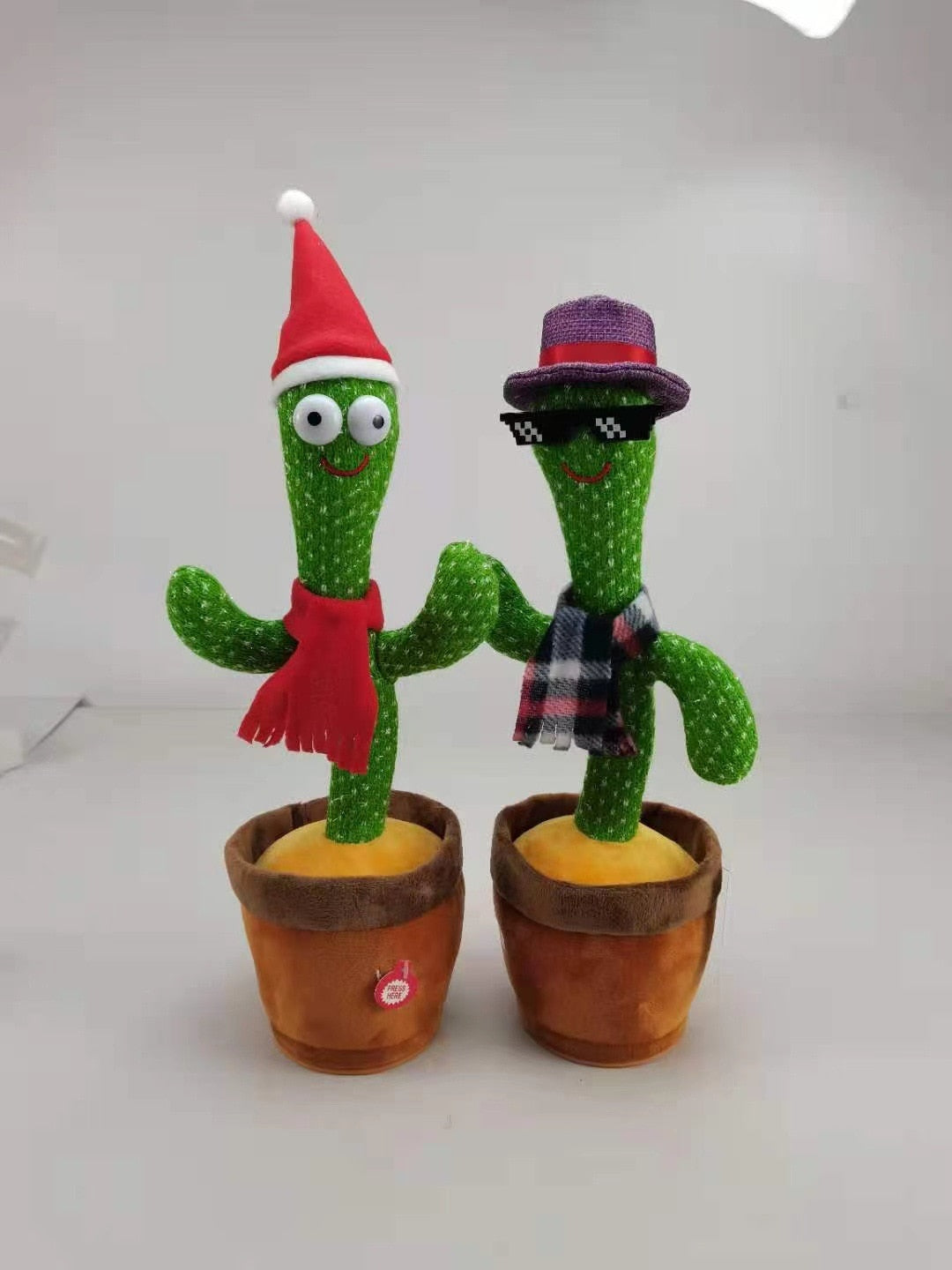 Electric Dancing Cactus Plush Stuffed Toy with Music